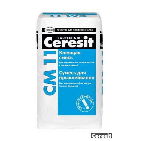 Ceresit «Comfort» CM 11 Подходит для приклеивания керамической и цементной плиток., фото 1