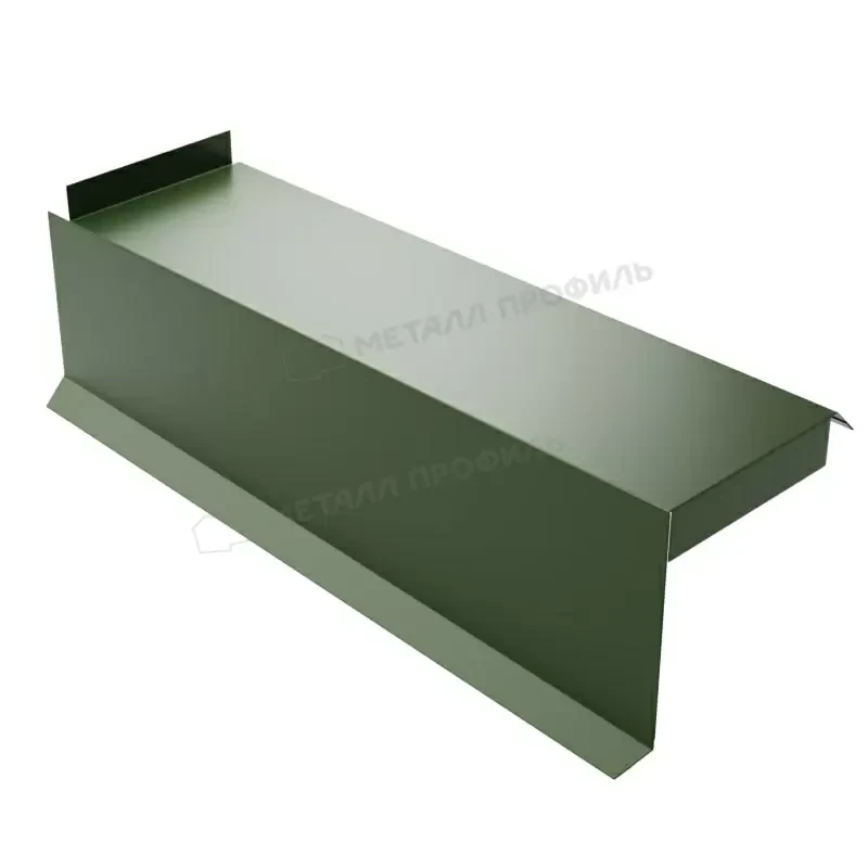 Металл Профиль Планка сегментная торцевая левая 350 мм (PURETAN-20-RR11-0.5)