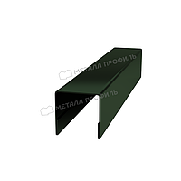 Металл Профиль Планка П-образная 20х20х2000 (PURETAN-20-RR11-0.5)