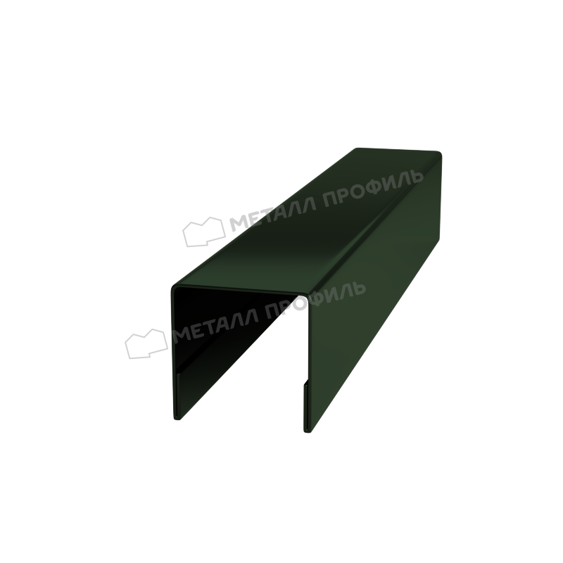 Металл Профиль Планка П-образная 20х20х2000 (PURETAN-20-RR11-0.5) - фото 1 - id-p187913437