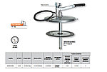 Нагнетатель смазки из емкостей 20кг высокого давления 1,5 г/ход, шланг 1,2м GFP/HP-03/PRO GR44230, фото 2