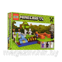 Конструктор Майнкрафт Minecraft 44006 Ферма, 241 дет. 3 минифигурки купить в Минске