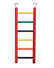 Игрушка для птиц Triol Лестница разноцветная