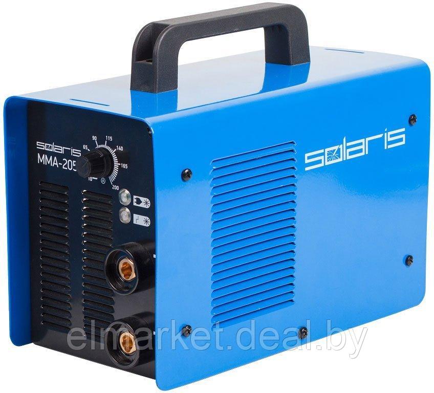 Сварочный автомат Solaris MMA-205i синий - фото 1 - id-p187924960