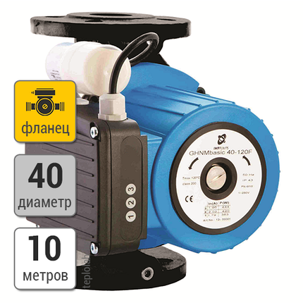 IMP Pumps GHNMbasic II 40-120 F насос циркуляционный, фото 2