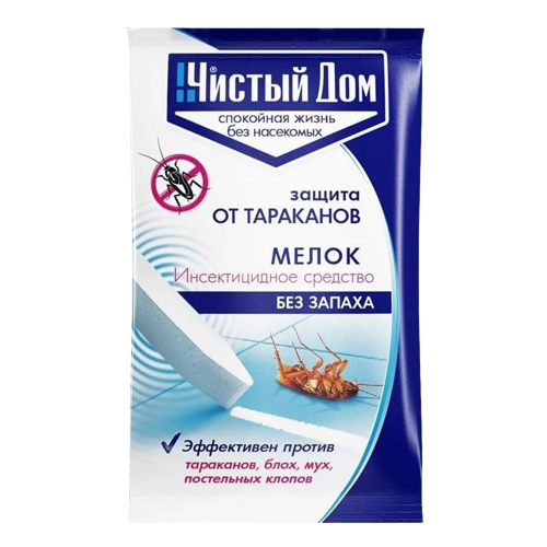 Чистый дом мелок от тараканов, 20 г