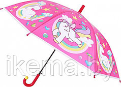 Зонт «ЕДИНОРОГ» розовый цвет 82 см.