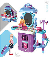 Игровой набор Юная красавица, чемодан-трансформер с куклой (59.5х26х73.5), арт. 8126P