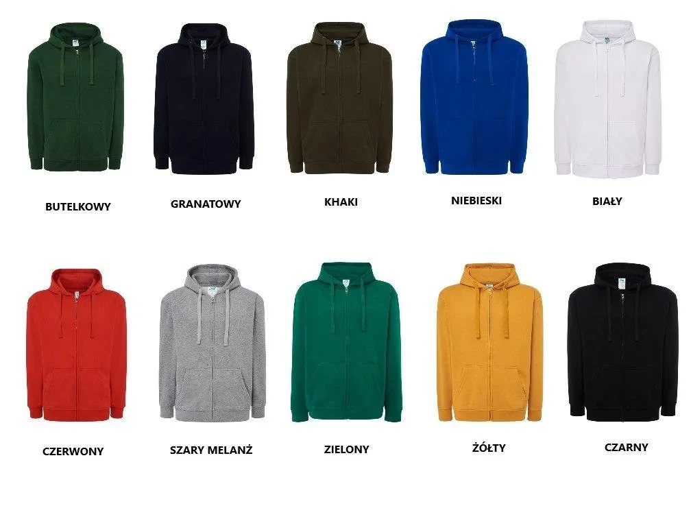 Mужская толстовка на молнии