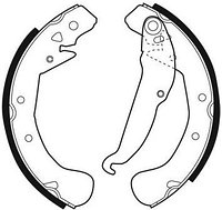 КОЛОДКИ ТОРМОЗНЫЕ БАРАБАННЫЕ FSB545 DN