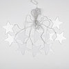 Гирлянда светодиодная «Звезды» 1,5х0,6 м, прозрачный провод, теплый белый свет свечения, фото 4
