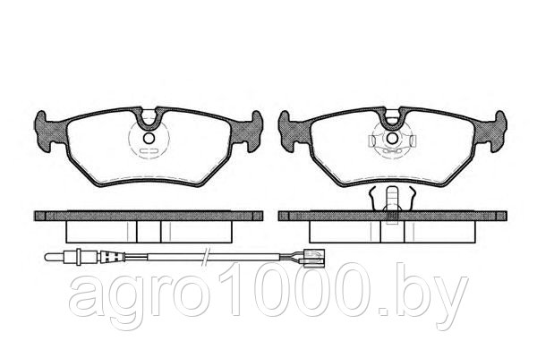 КОЛОДКИ ТОРМОЗНЫЕ ДИСКОВЫЕ FDB1003 DN