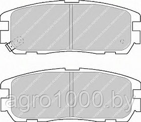 КОЛОДКИ ТОРМОЗНЫЕ ДИСКОВЫЕ FDB1017 DN