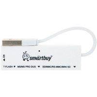 Картридер (cardreader) Smartbuy белый (SBR-717-W)