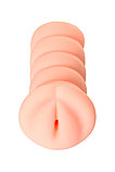 Мастурбатор реалистичный вагина с двойным слоем Kokos Gloria, телесный, 20 см, фото 3