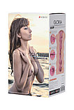 Мастурбатор реалистичный вагина с двойным слоем Kokos Gloria, телесный, 20 см, фото 10