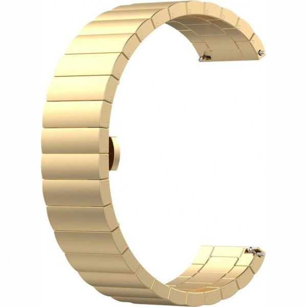 Металлический блочный браслет Rumi Snake (22 мм) Золотистый - фото 1 - id-p187937407