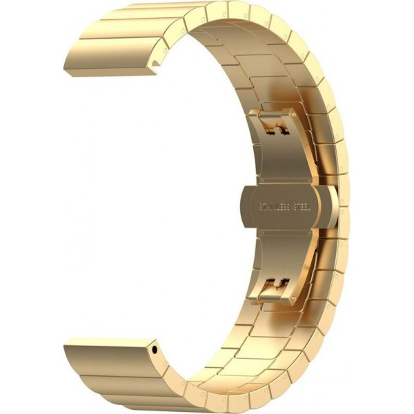 Металлический блочный браслет Rumi Snake (22 мм) Золотистый - фото 2 - id-p187937407
