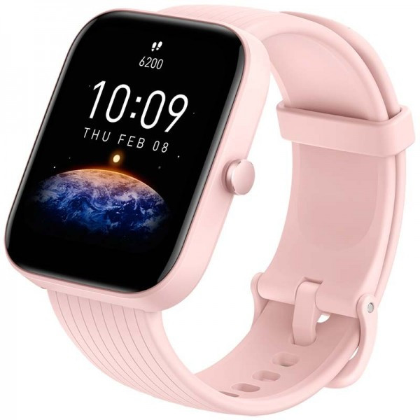 Умные часы Amazfit Bip 3 (A2172) Pink / Розовый - фото 1 - id-p187937445