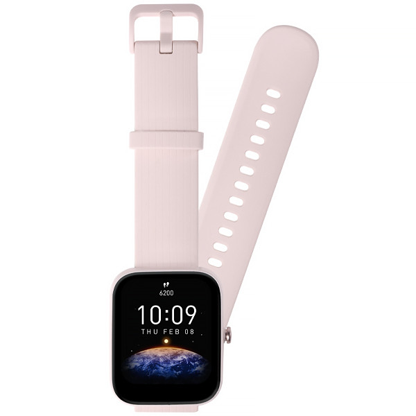 Умные часы Amazfit Bip 3 (A2172) Pink / Розовый - фото 7 - id-p187937445