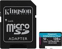 Карта памяти Kingston Canvas Go! Plus microSDXC 128GB (с адаптером)