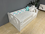 Кровать с бортиком "Луна" (80х160 см) МДФ, фото 6
