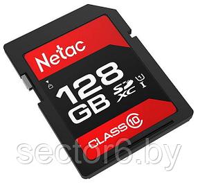 Карта памяти Netac SDXC 128GB U1/C10 Netac P600