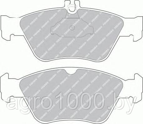 КОЛОДКИ ТОРМОЗНЫЕ ДИСКОВЫЕ FDB1049 DN