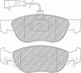 КОЛОДКИ ТОРМОЗНЫЕ ДИСКОВЫЕ FDB1056 DN