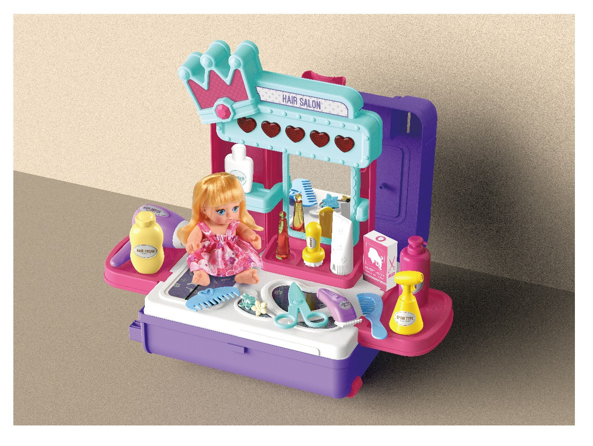 Игровой набор Юной красавицы чемодан-трансформер (49х24х64.5), арт. 8257P - фото 2 - id-p187958942