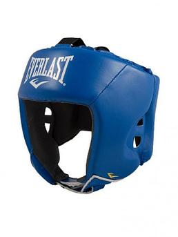 Боксёрский шлем Everlast Amateur Competition PU L Blue 610406-10 PU
