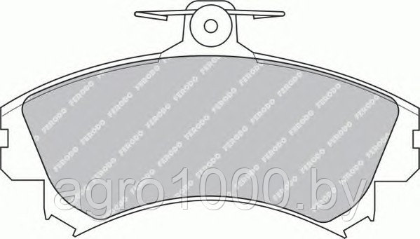 КОЛОДКИ ТОРМОЗНЫЕ ДИСКОВЫЕ FDB1093 DN