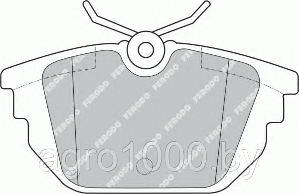 КОЛОДКИ ТОРМОЗНЫЕ ДИСКОВЫЕ FDB1113 DN