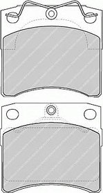 КОЛОДКИ ТОРМОЗНЫЕ ДИСКОВЫЕ FDB1131VR DN