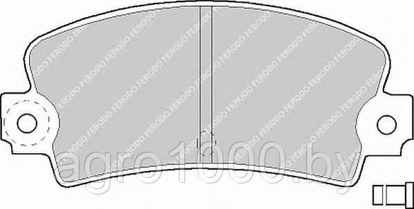 КОЛОДКИ ТОРМОЗНЫЕ ДИСКОВЫЕ FDB114 DN