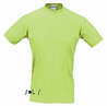 Светло-зеленая  футболка Империал высокой плотности 190 гр. Для нанесения логотипа