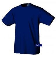 Темно-синяя футболка Империал 190 гр. темно-синяя для нанесения логотипа
