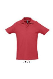 Рубашка-поло SPRING плотность 210 гр. Красная
