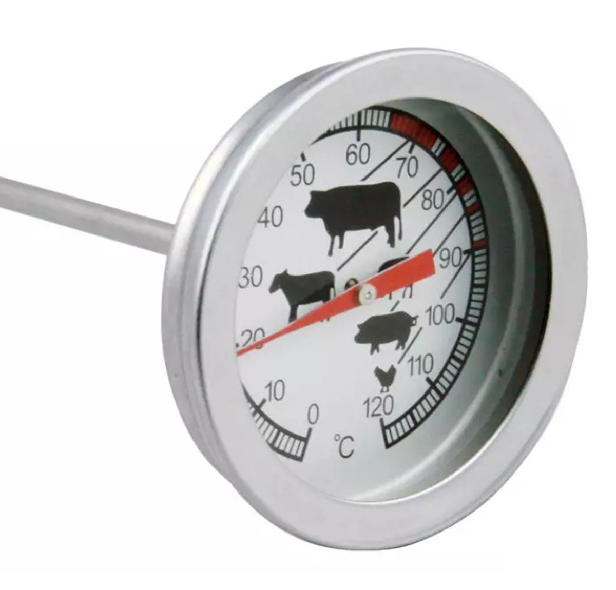 Термометр для гриля и барбекю с клипсой SiPL - фото 4 - id-p187995439