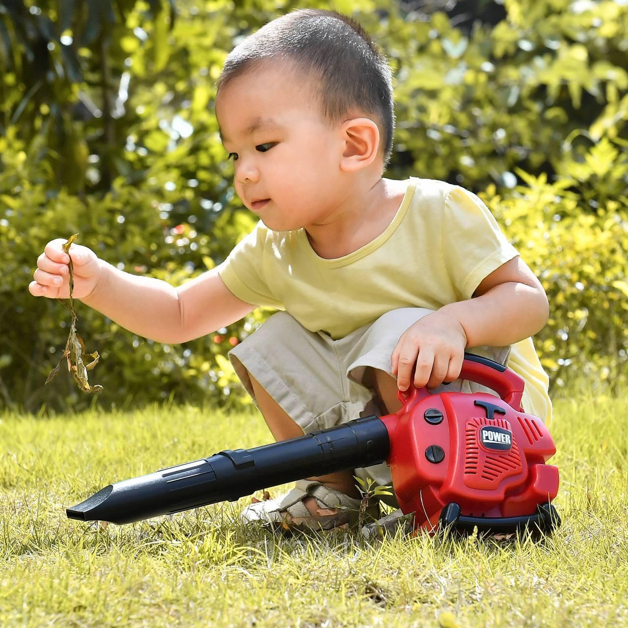 Детская игрушка юный садовник ЛИСТОДУВКА Power Tools - фото 2 - id-p187995350