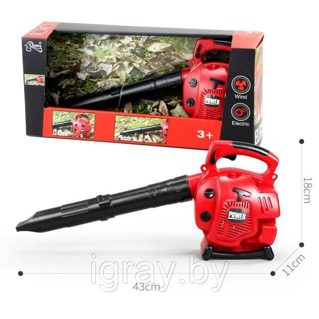 Детская игрушка юный садовник ЛИСТОДУВКА Power Tools - фото 3 - id-p187995350