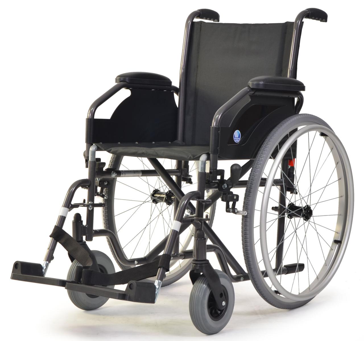 Инвалидная коляска для взрослых 101 Vermeiren (Сидение 50 см., литые колеса) - фото 1 - id-p187996766