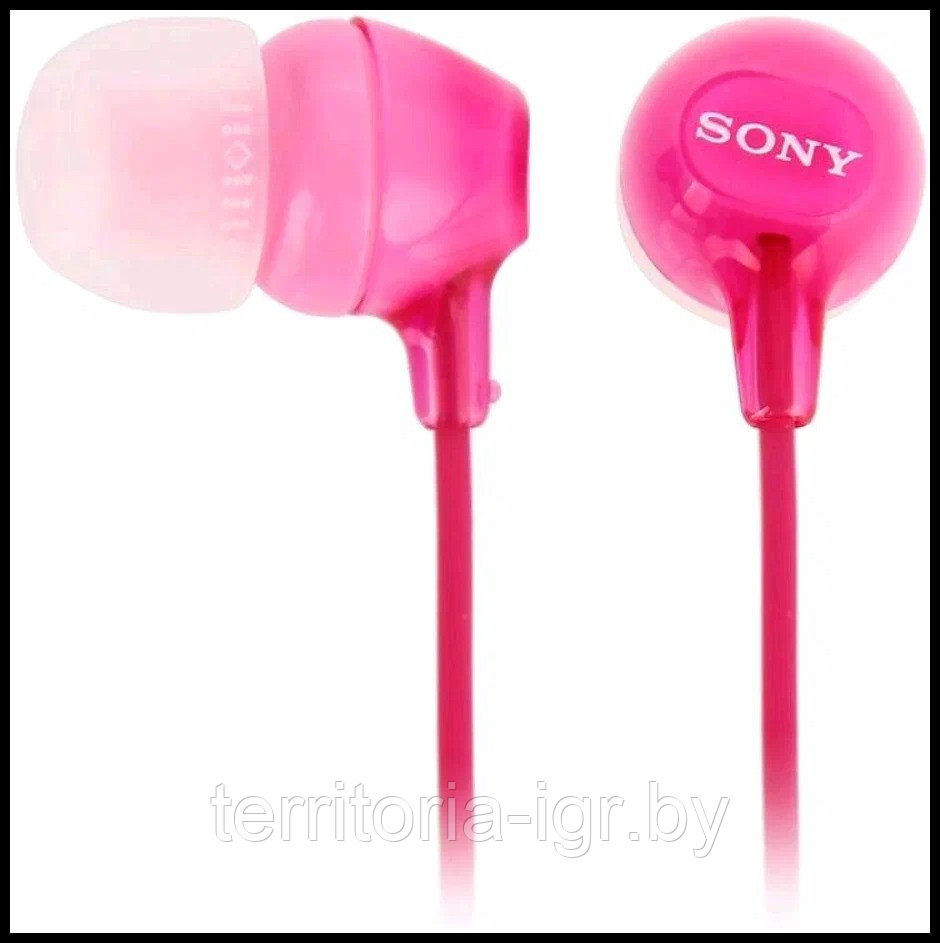 Наушники MDR-EX15LPPIZ розовый Sony - фото 4 - id-p187997162