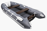 Надувная лодка Таймень LX 3600 НДНД графит/светло-серый