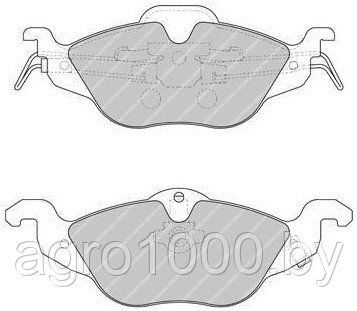 КОЛОДКИ ТОРМОЗНЫЕ ДИСКОВЫЕ FDB1293 DN