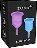 Набор менструальных чаш Clarity Cup, 2 шт. (S+L), фото 10