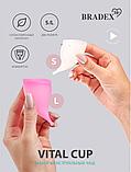 Набор менструальных чаш Vital Cup, 2 шт. (S+L), фото 4
