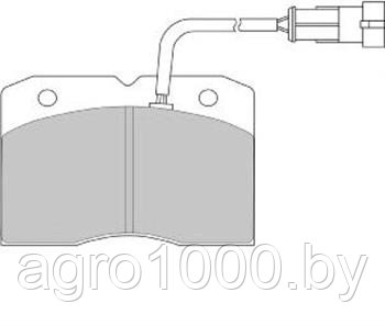 КОЛОДКИ ТОРМОЗНЫЕ ДИСКОВЫЕ FDB1353VR DN