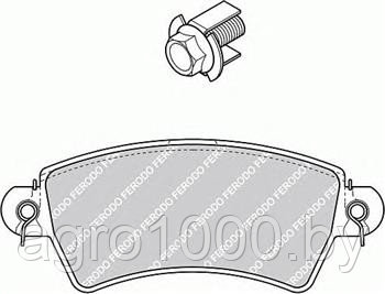 КОЛОДКИ ТОРМОЗНЫЕ ДИСКОВЫЕ FDB1370 DN