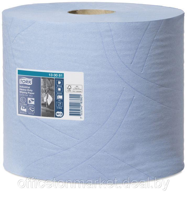 Протирочная бумага "Tork Premium" c центральной вытяжкой повышенной прочности, W1/W2, голубой (130081-50) - фото 1 - id-p181492408
